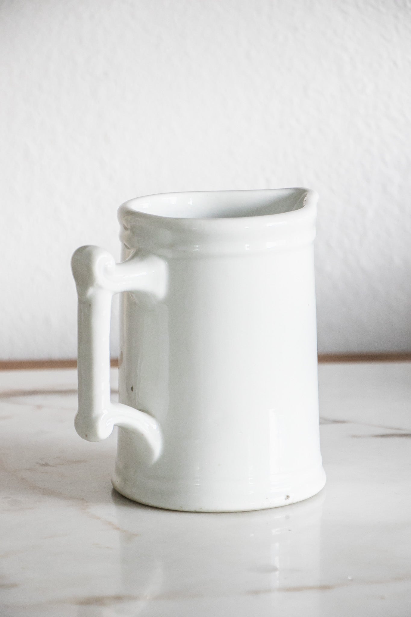 Antique Ironstone Milk Pitcher