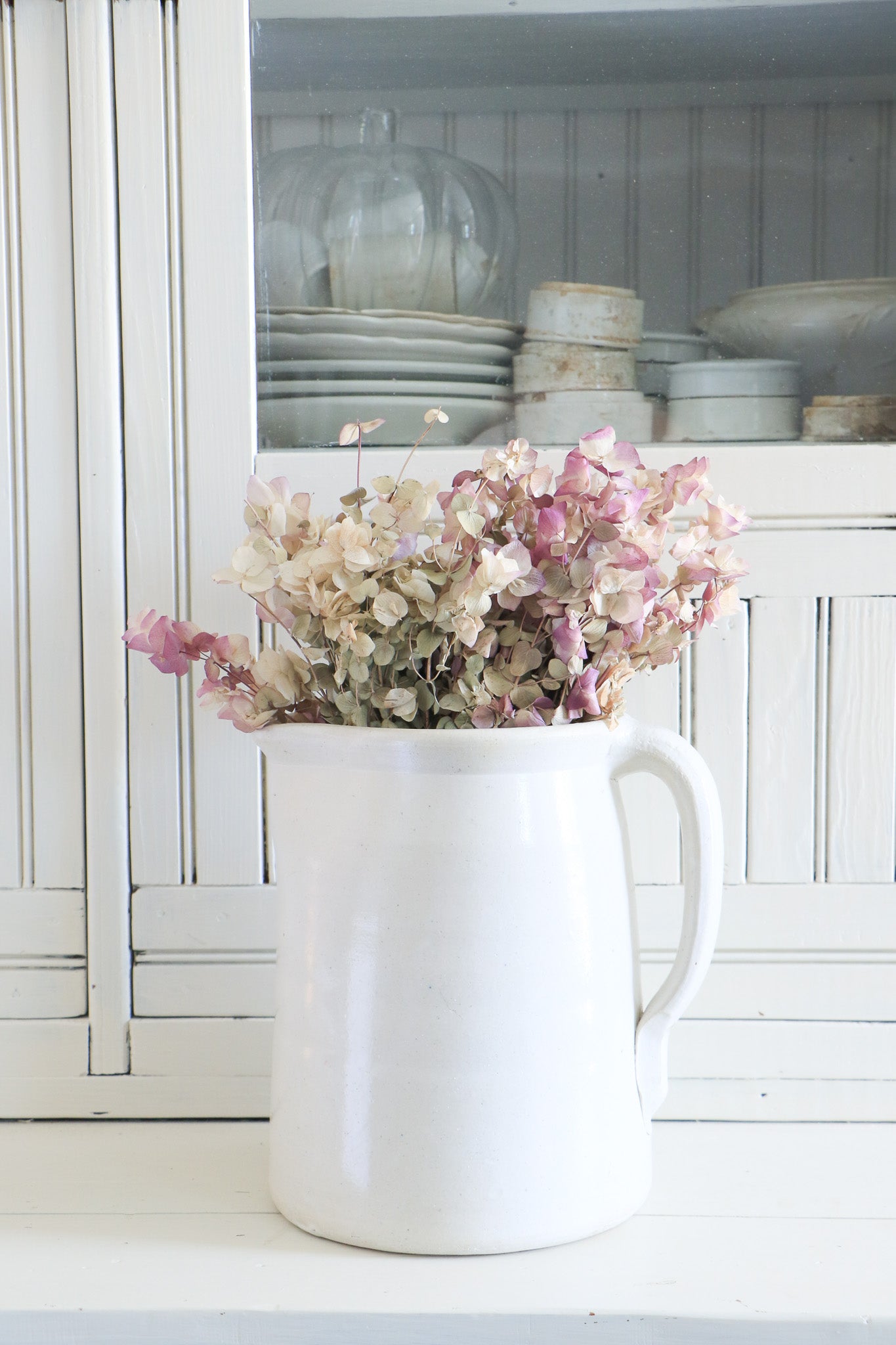 Vintage Stoneware Pitcher