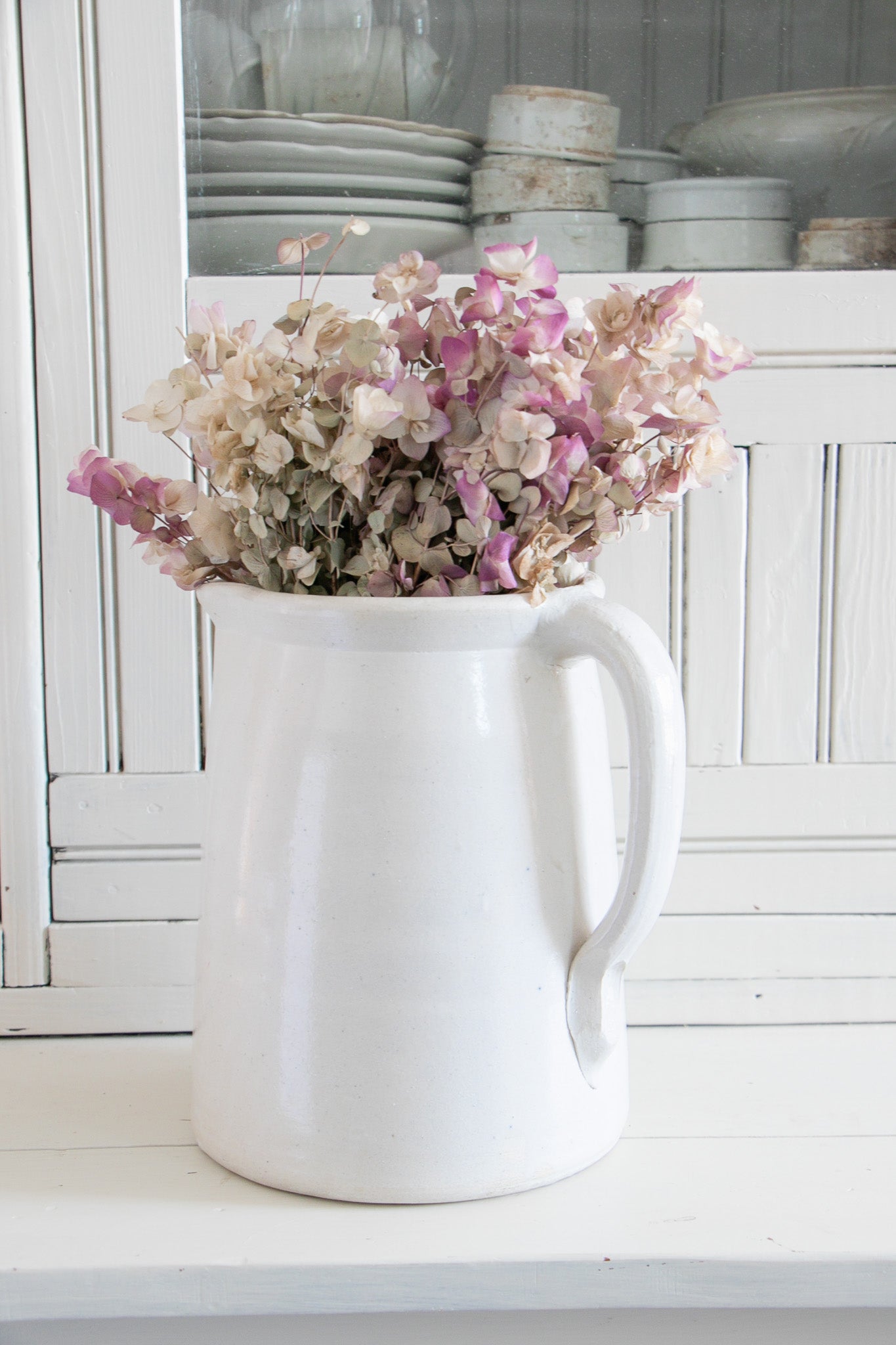 Vintage Stoneware Pitcher