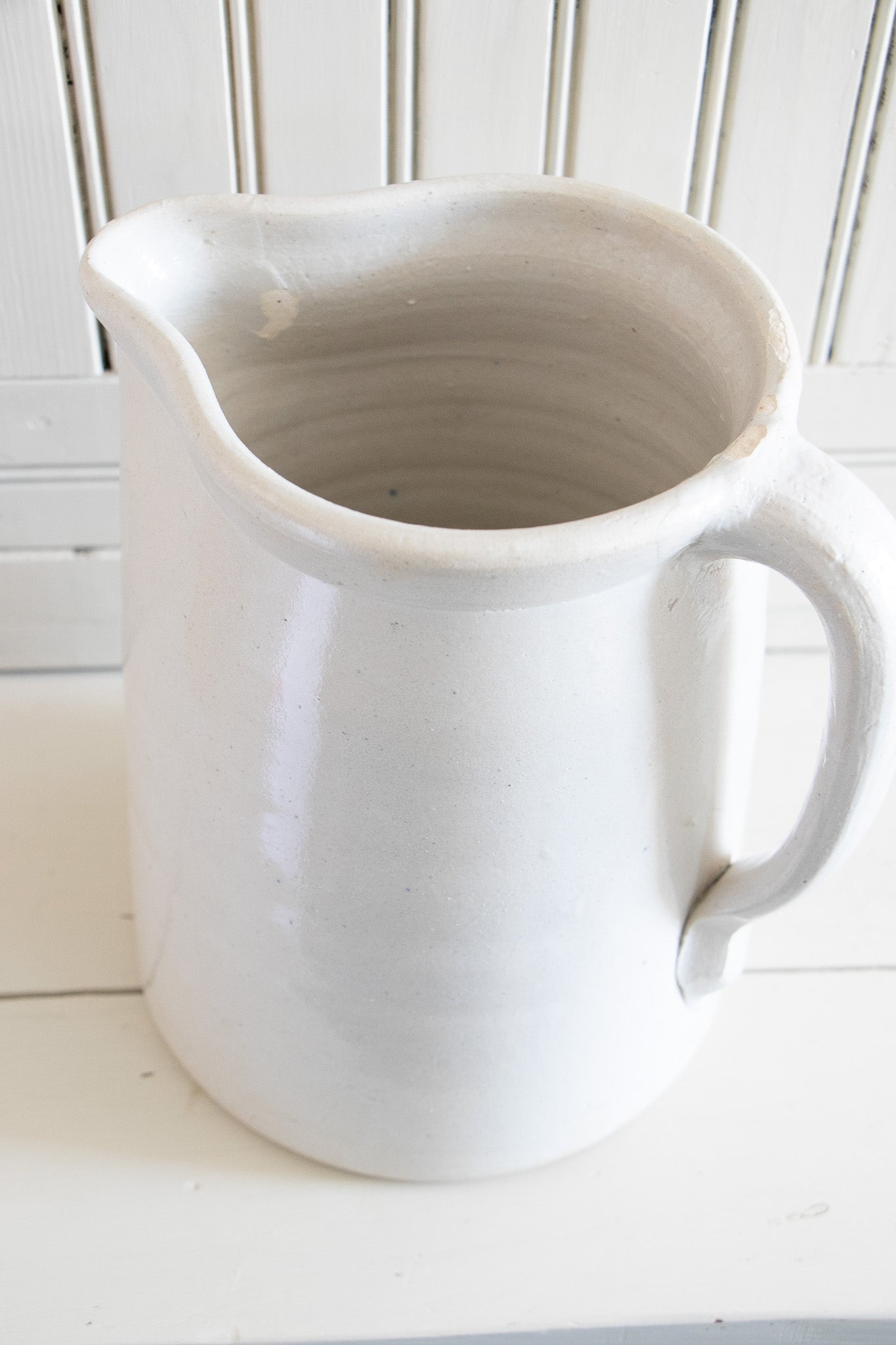 Vintage Stoneware Pitcher