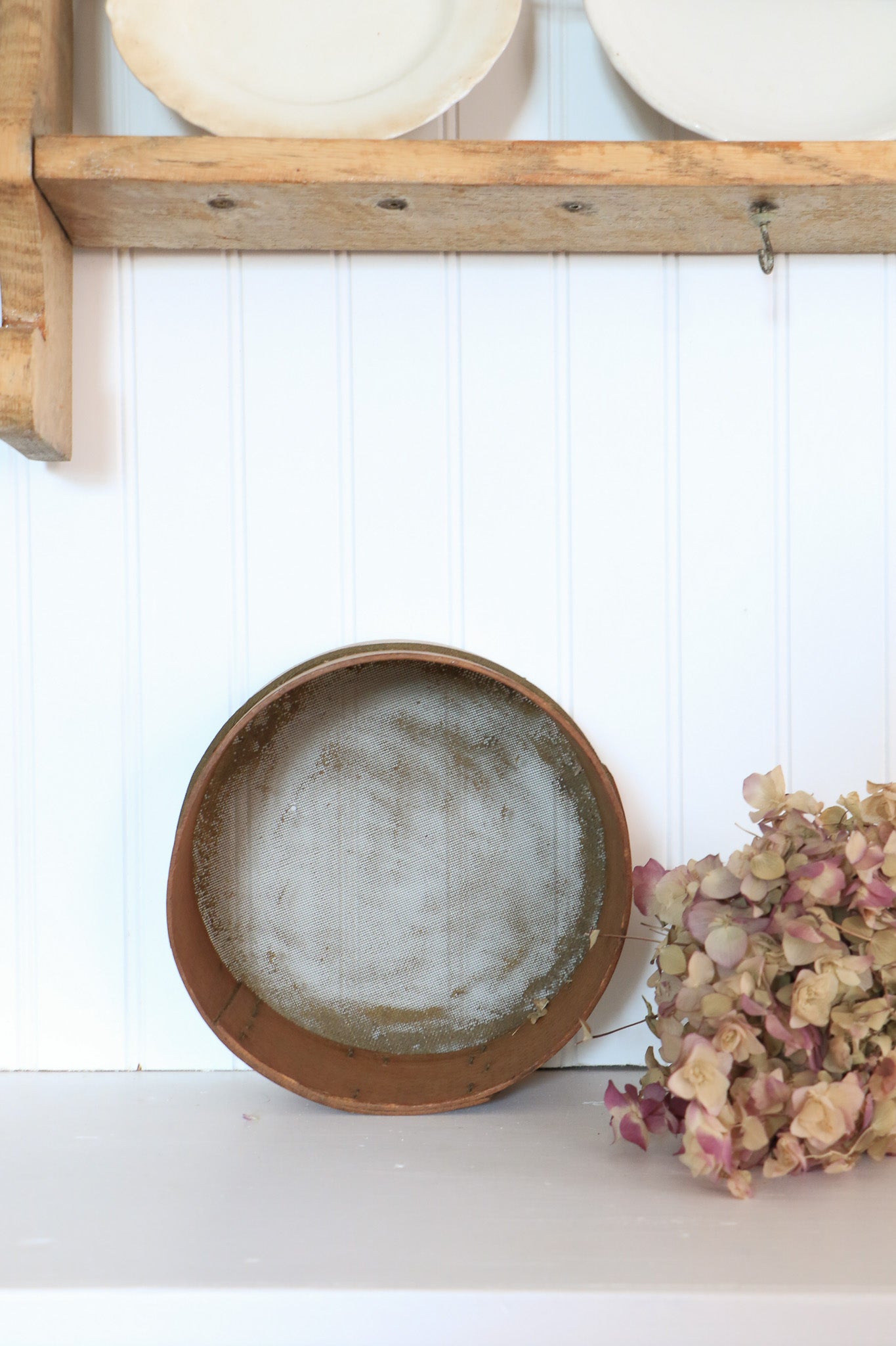 Primitive Wooden Sieve/Sifter