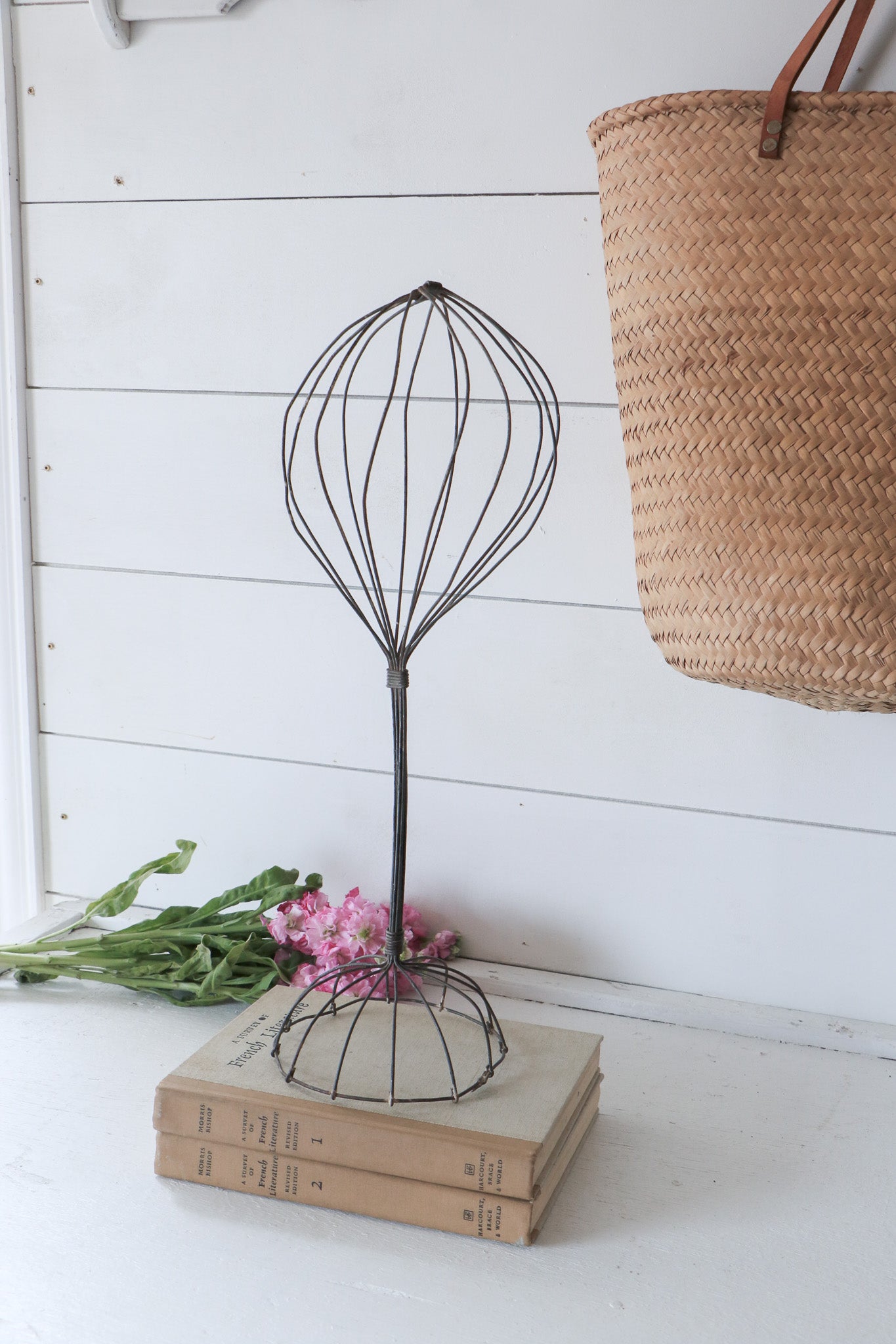 Antique Wire Hat Stand