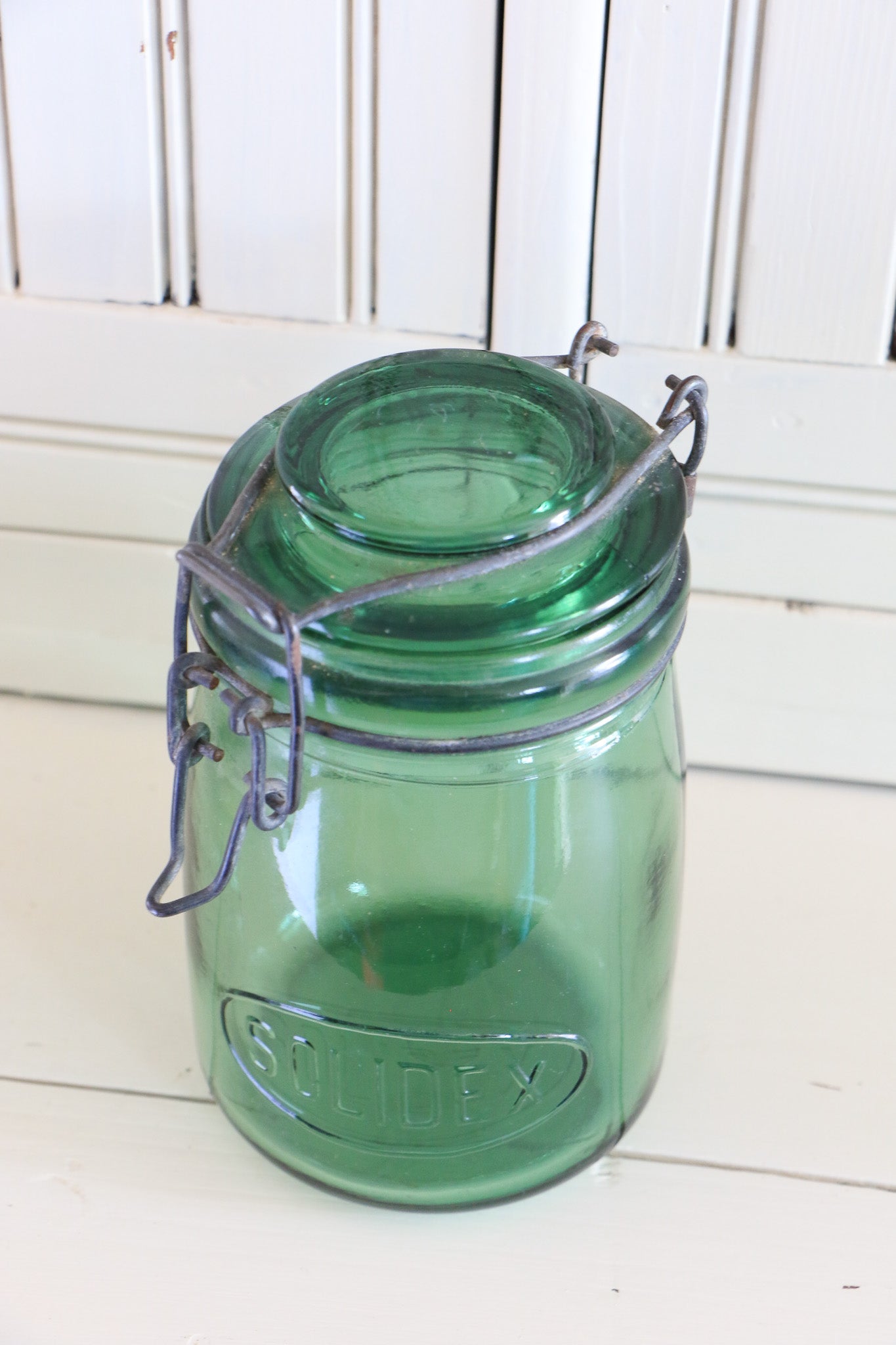 Vintage French Solidex Canning Jar