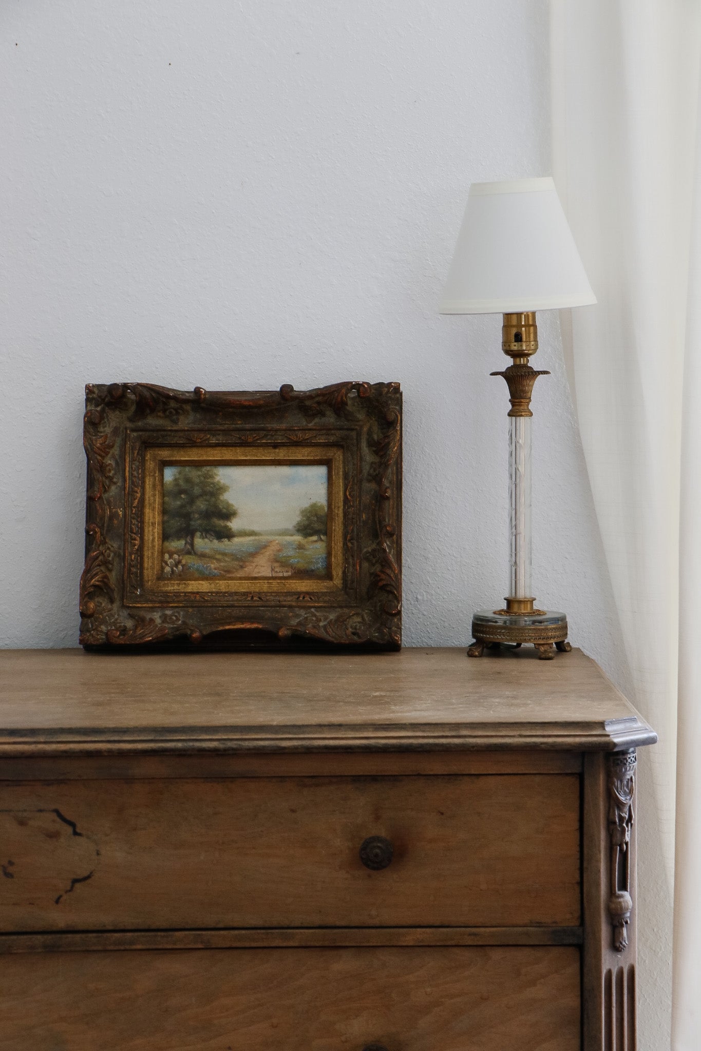 Vintage Landscape Framed Painting