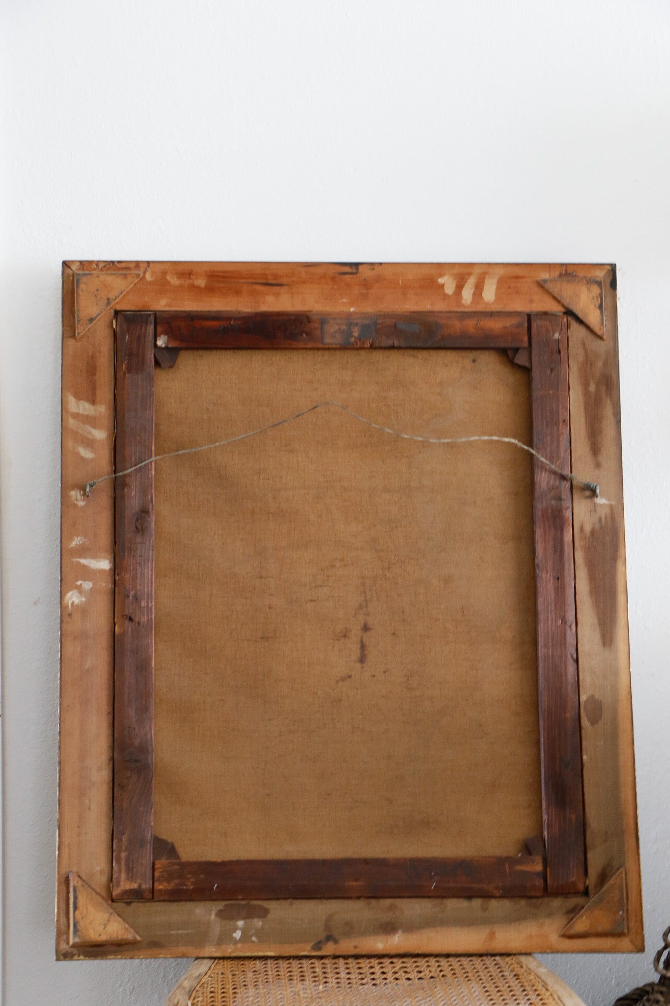 Large Framed Antique Painting