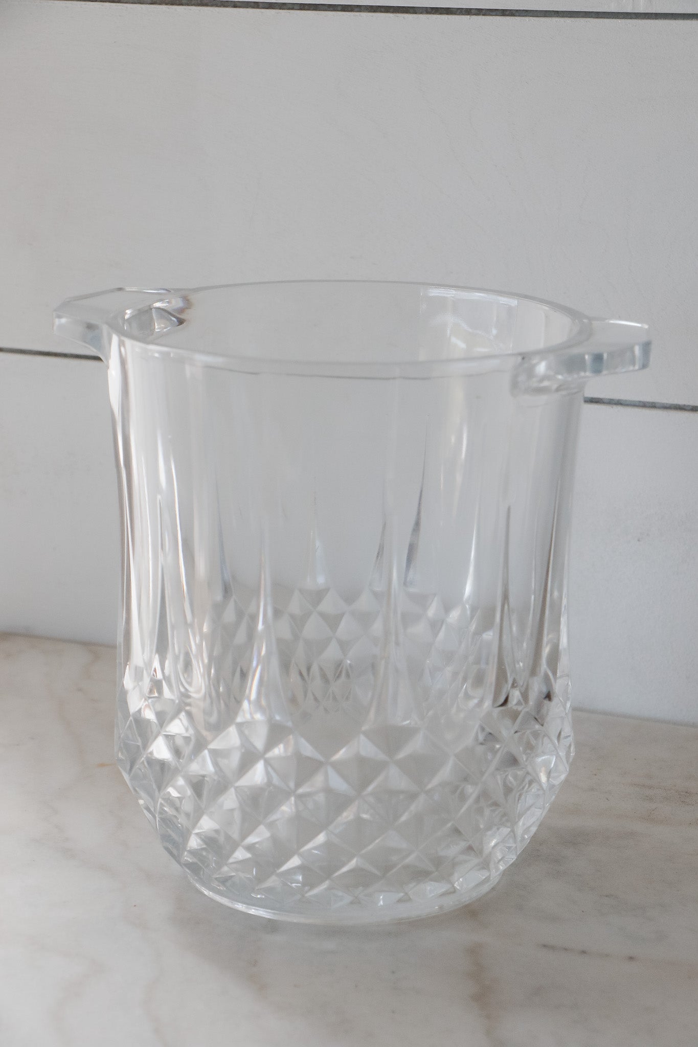 Vintage Cristal D' Arques Champagne Ice Bucket