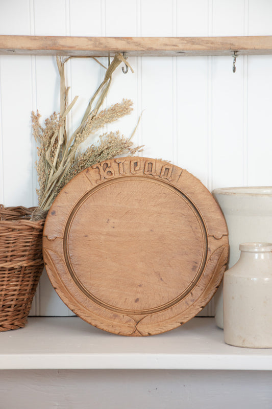 Antique English Bread Board