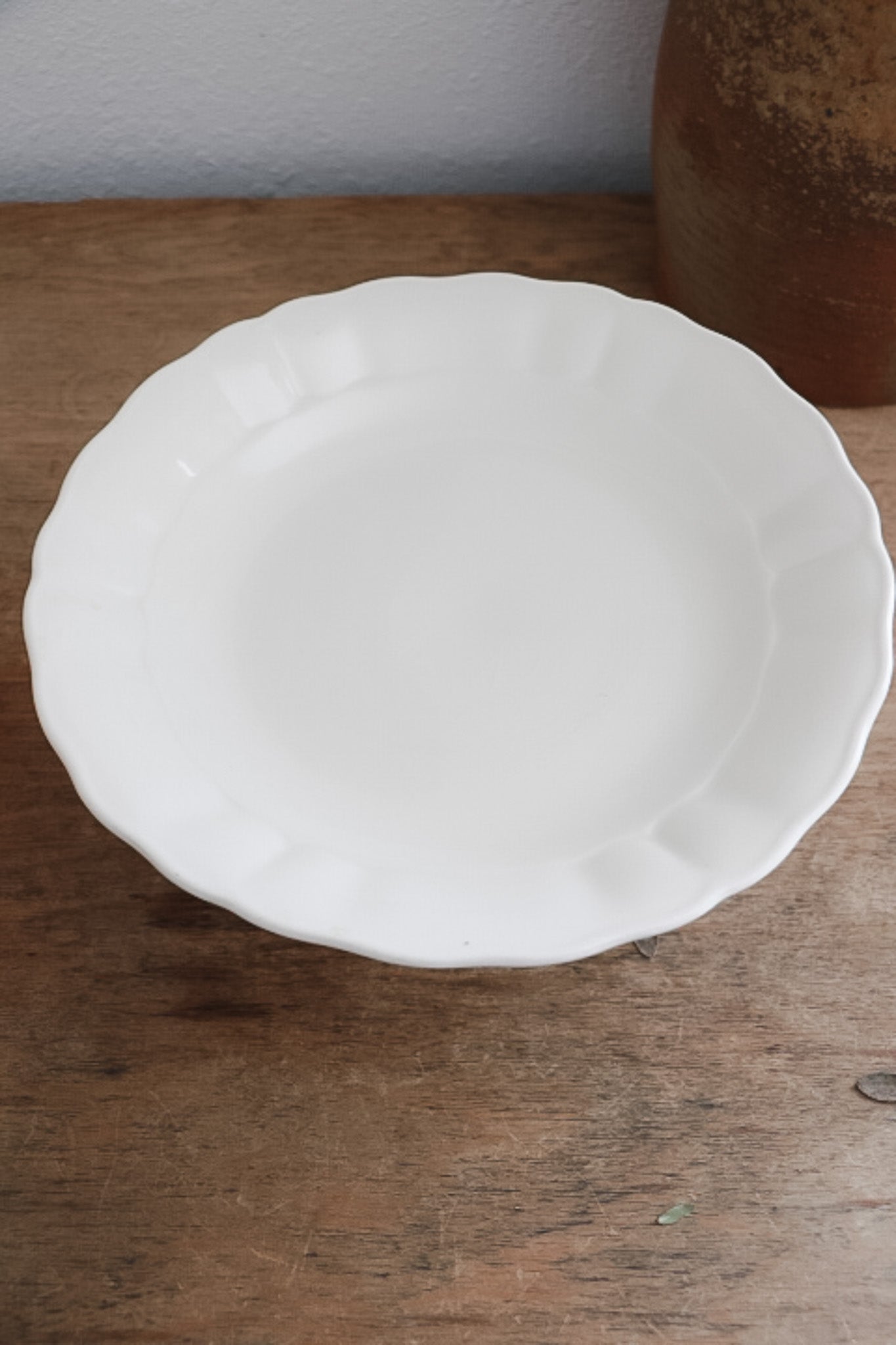 English Vintage Ironstone Cake Stand