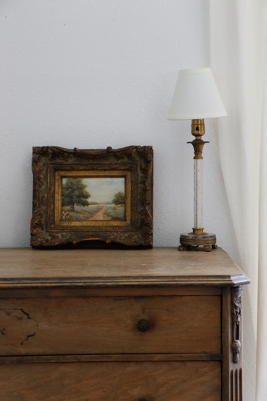 Vintage Landscape Framed Painting