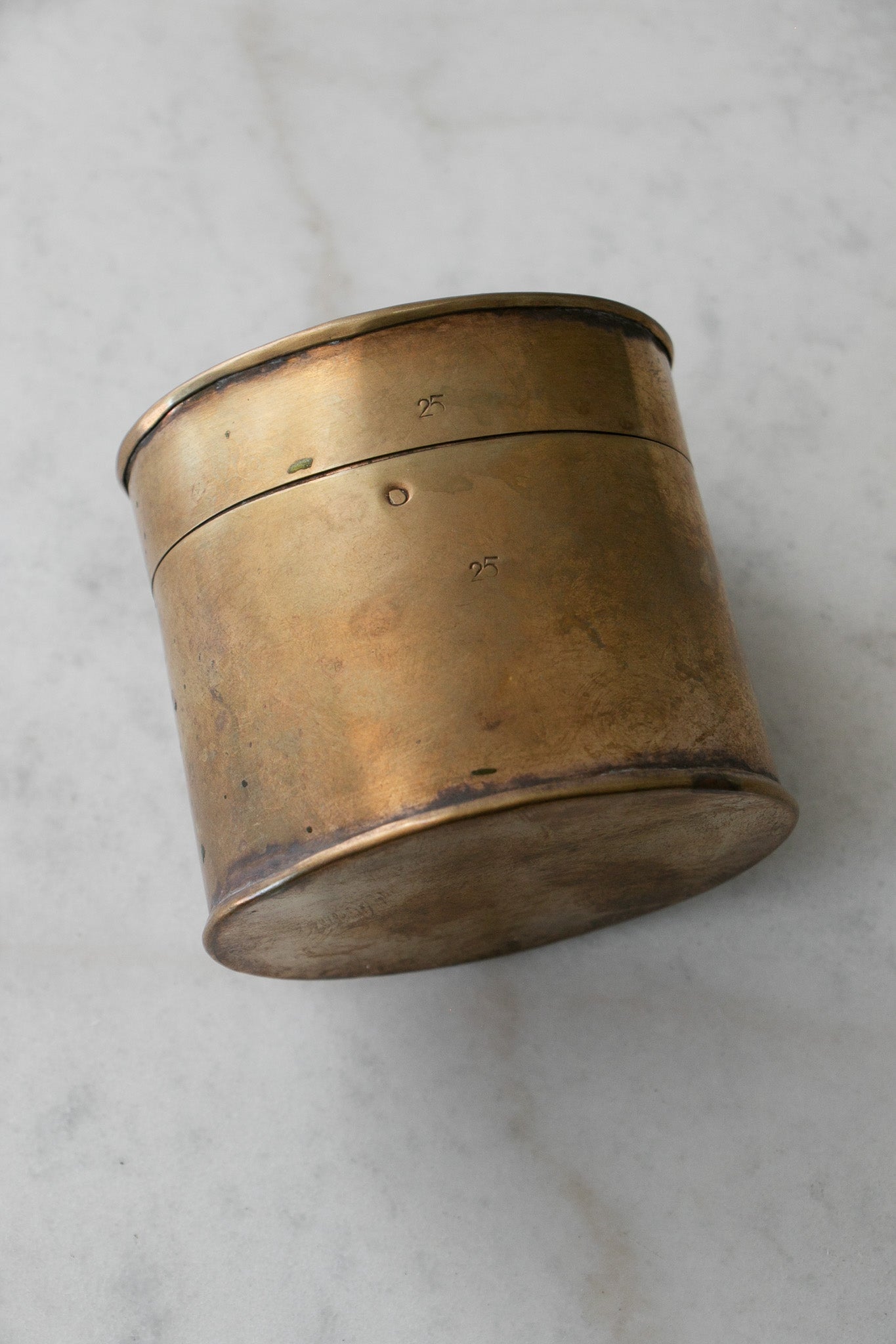 Antique Trench Art Canister