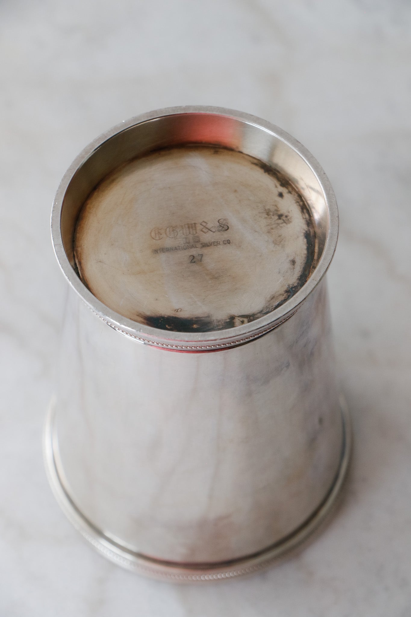 Vintage Mint Julep Cup International Silver Co.