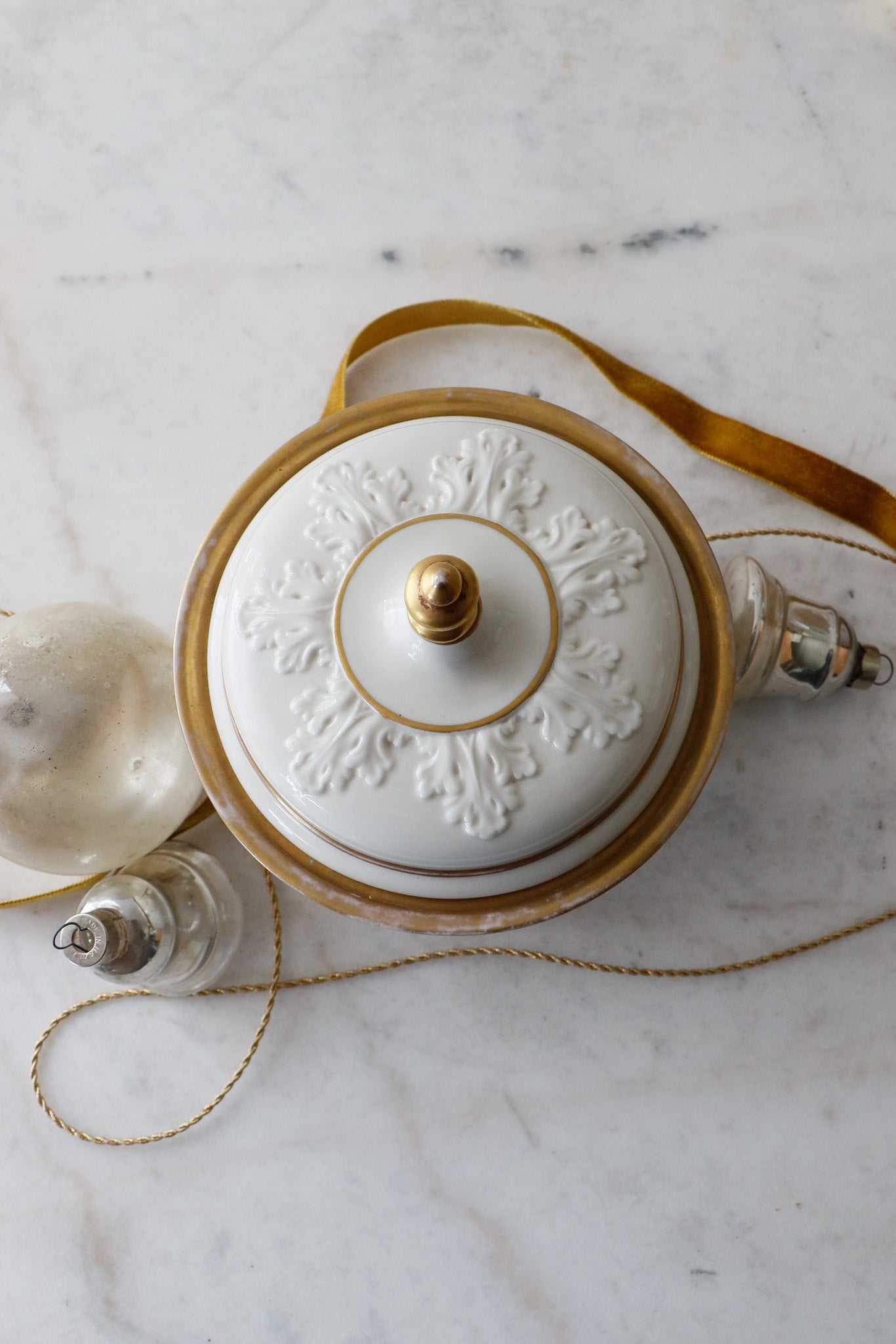 Vintage Italian Porcellane d'Arte Trinket Dish