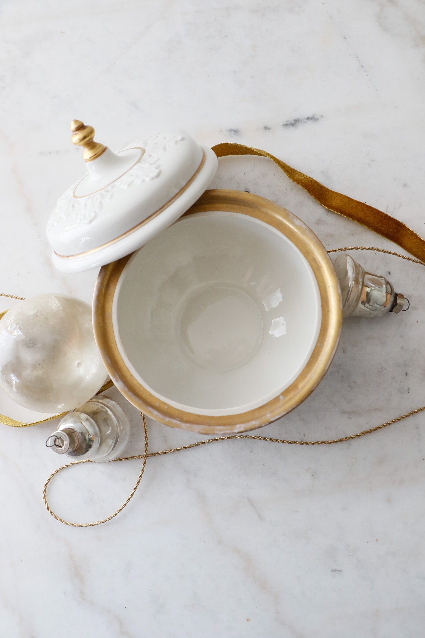 Vintage Italian Porcellane d'Arte Trinket Dish