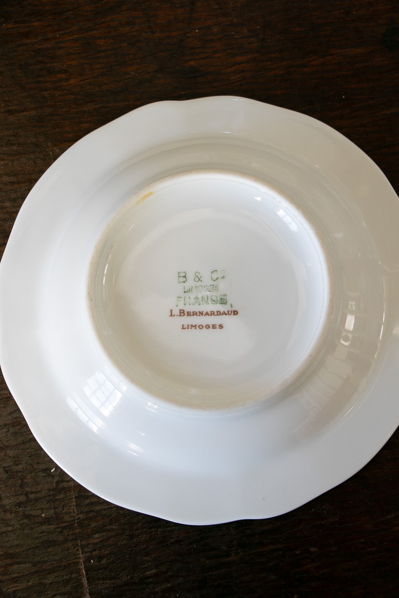 Vintage French Porcelain Dish