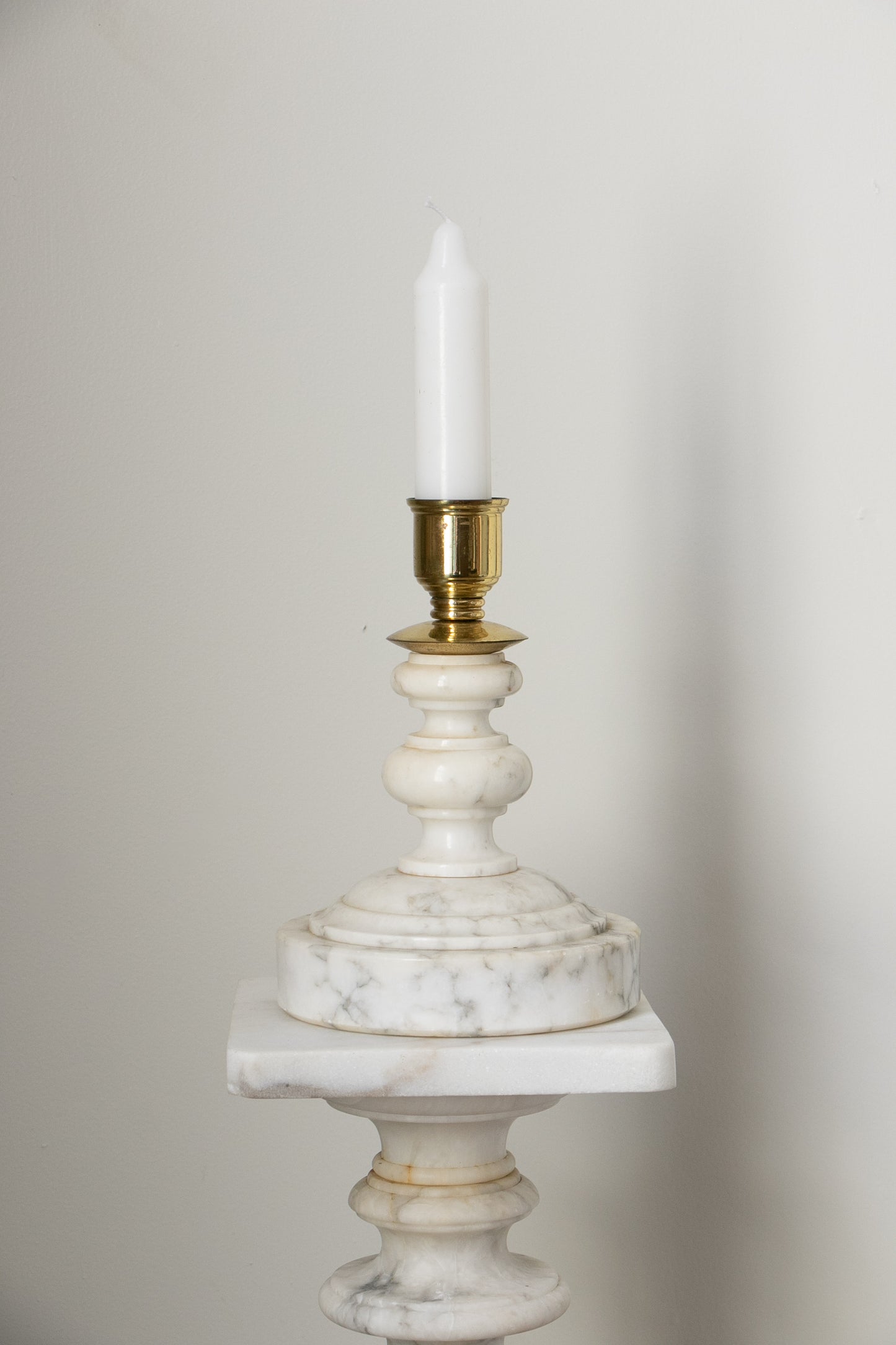 Vintage Marble Candle Holder