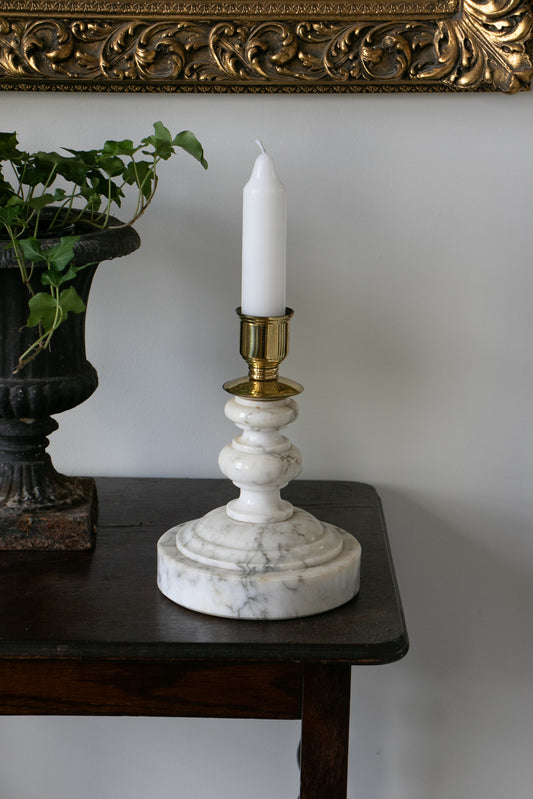 Vintage Marble Candle Holder